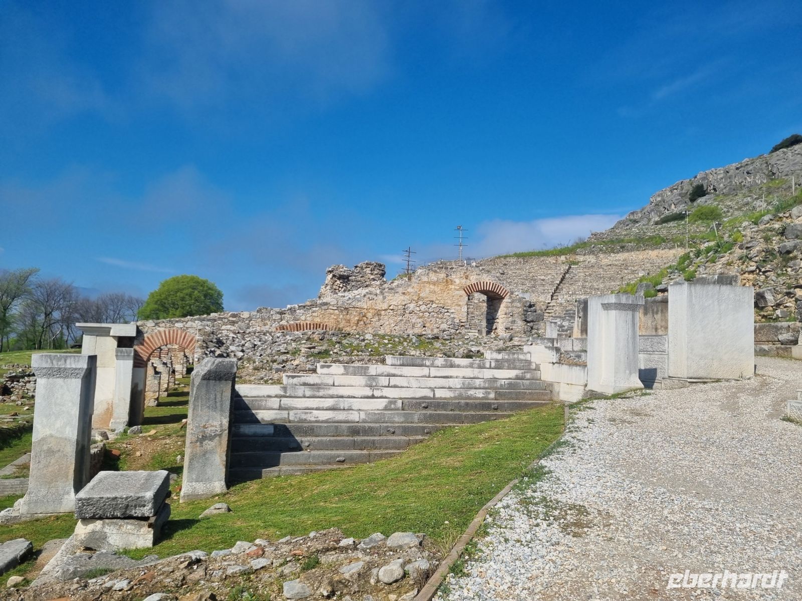 Archäologische Zone in Philippi