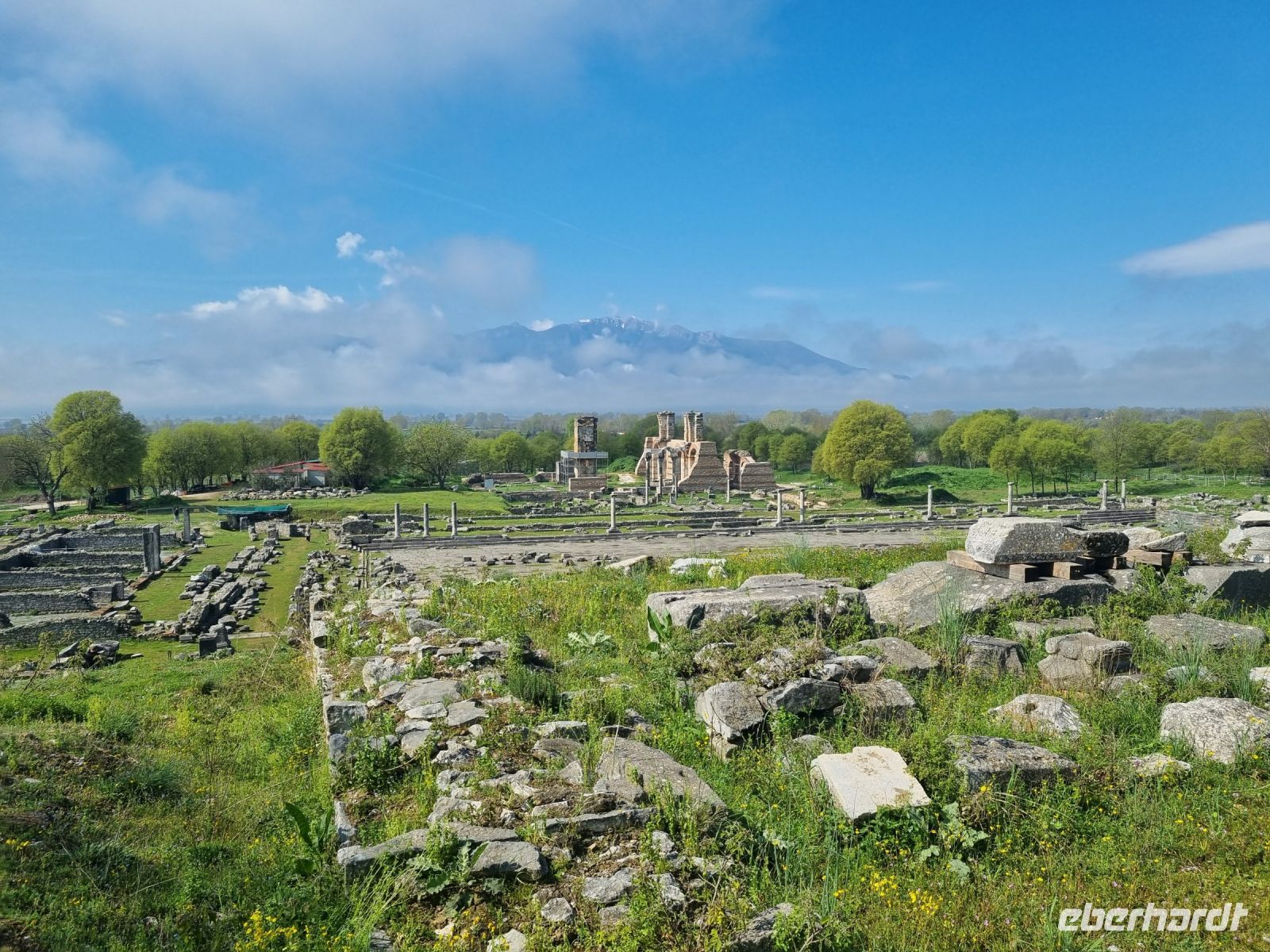 Archäologische Zone in Philippi 