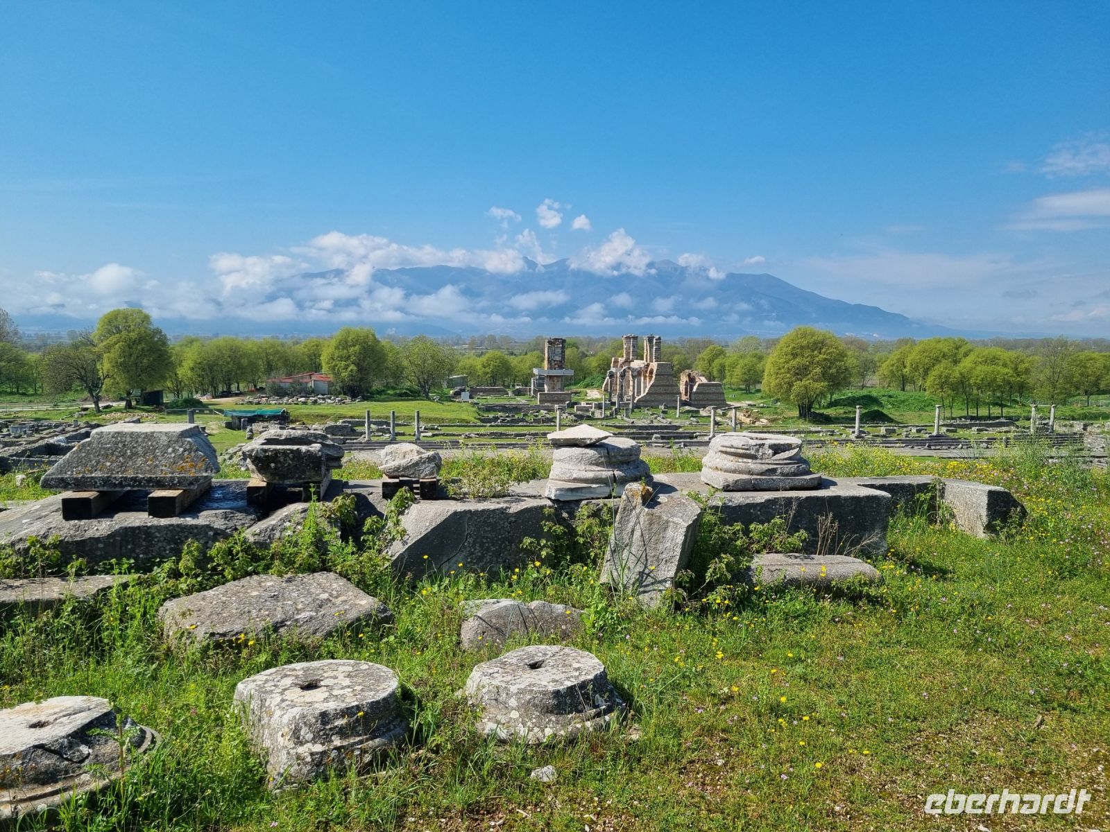 Archäologische Zone in Philippi 