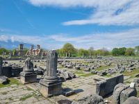 Archäologische Zone in Philippi (Agora bzw. Forum)