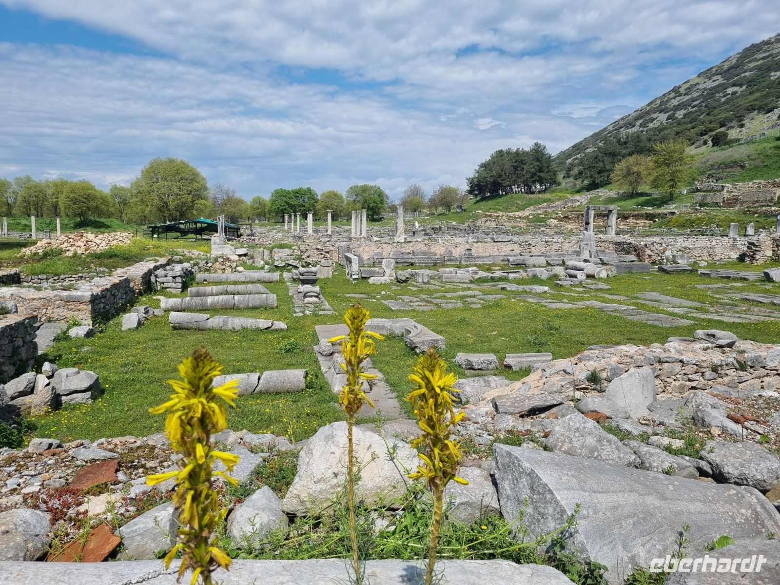 Archäologische Zone in Philippi 