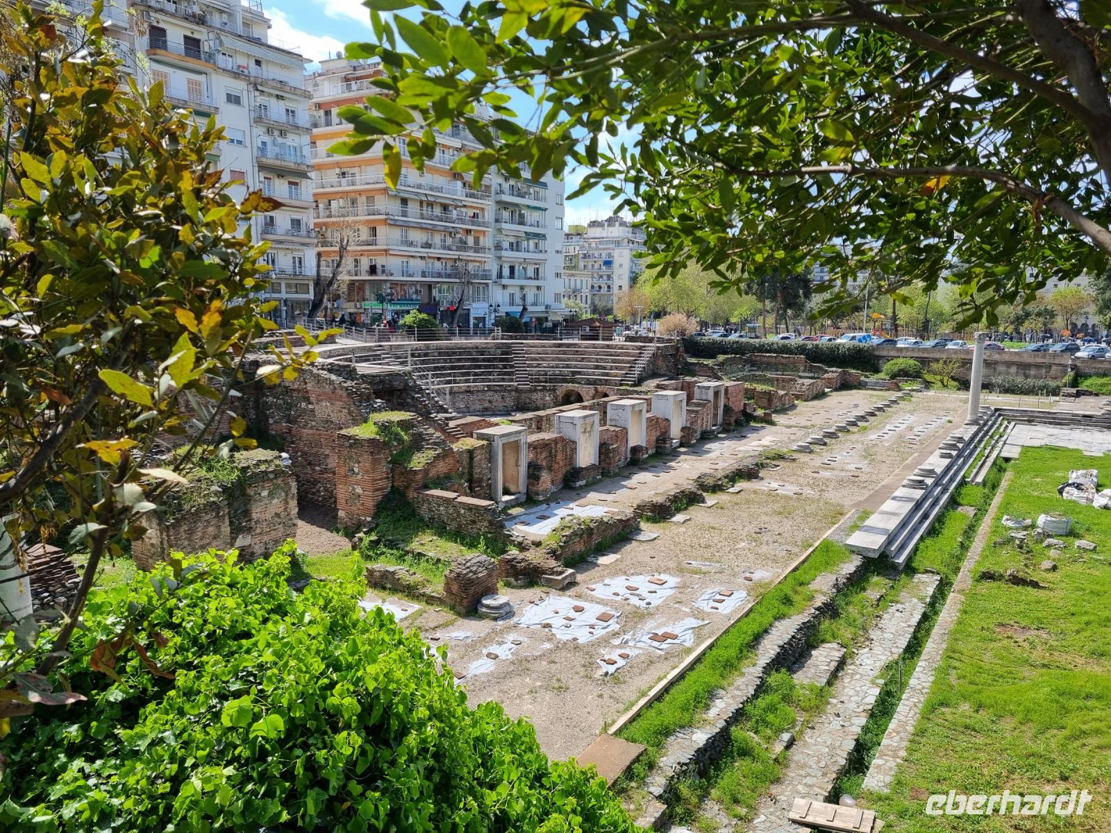 Thessaloniki - Römisches Forum mit dem Theater
