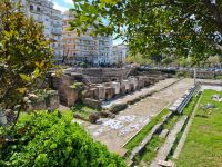 Thessaloniki - Römisches Forum mit dem Theater