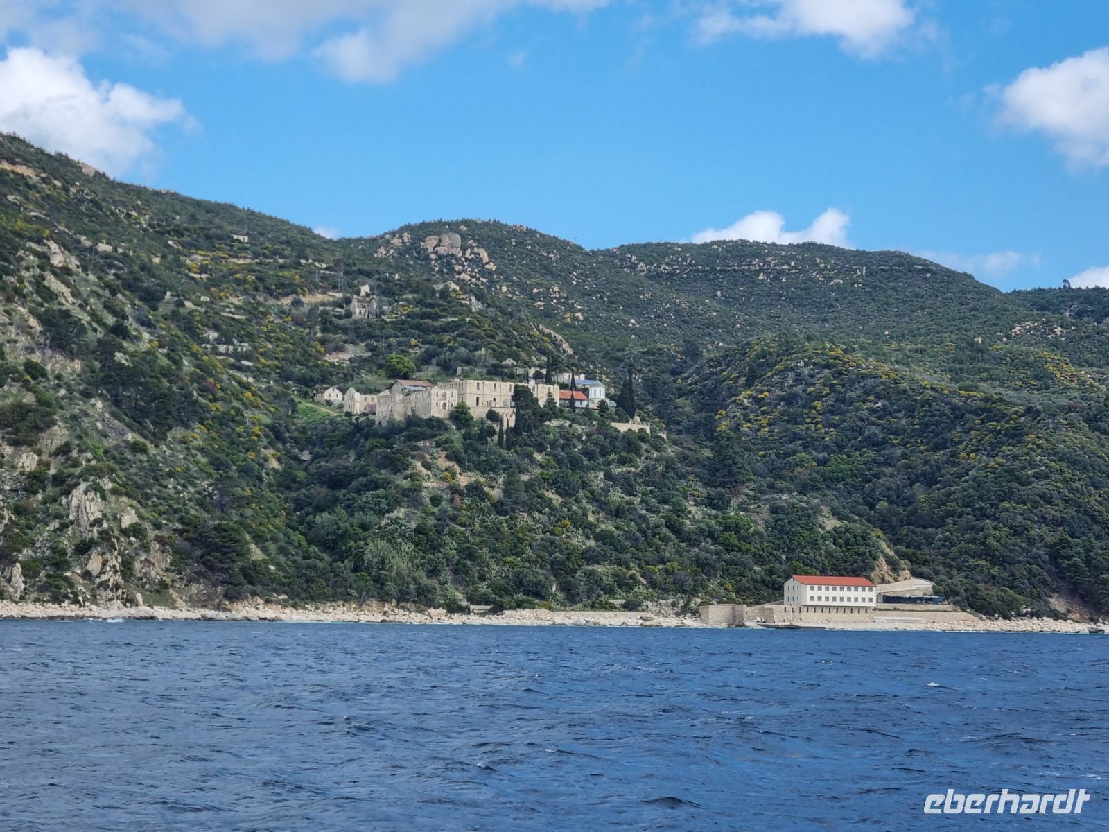 Schifffahrt zum Berg Athos...