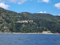 Schifffahrt zum Berg Athos...