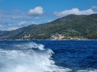 Schifffahrt zum Berg Athos...