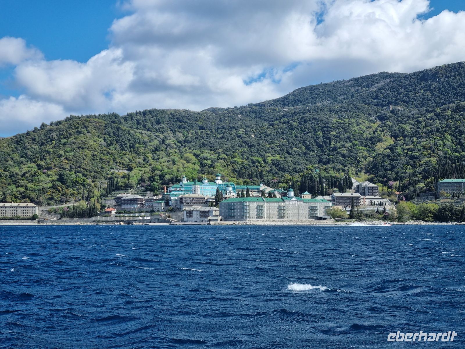 Schifffahrt zum Berg Athos - Kloster des Hl. Pantaleon