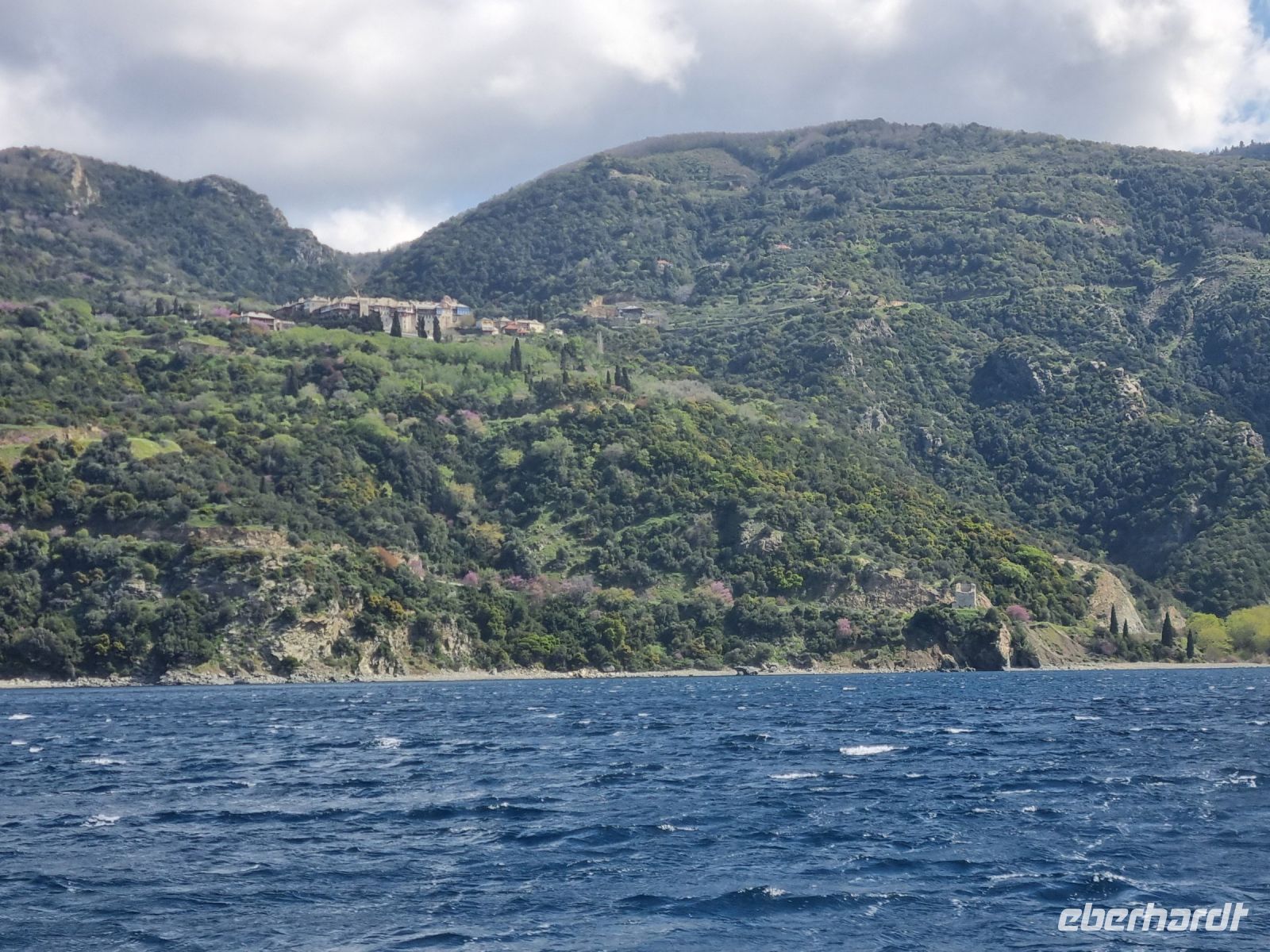 Schifffahrt zum Berg Athos - Kloster Xeropotamou 