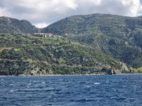 Schifffahrt zum Berg Athos - Kloster Xeropotamou 