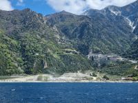 Schifffahrt zum Berg Athos - Kloster Agiou Pavlou (Pauluskloster)