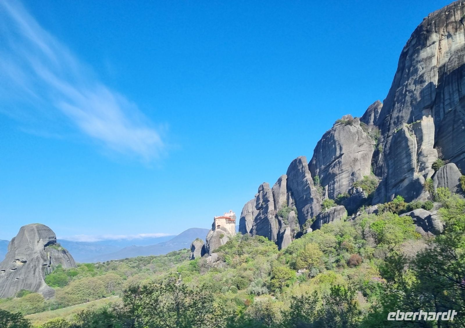 Meteora-Felsen - Kloster Sankt Nikolaus 