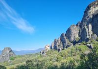 Meteora-Felsen - Kloster Sankt Nikolaus 