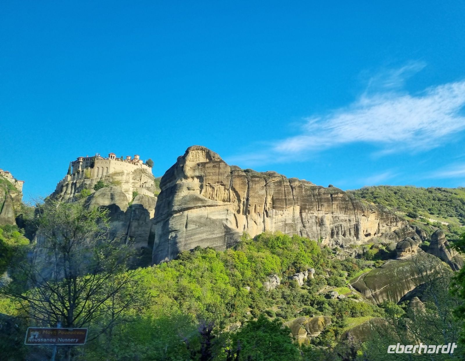 Meteora-Felsen - Kloster Varlaam