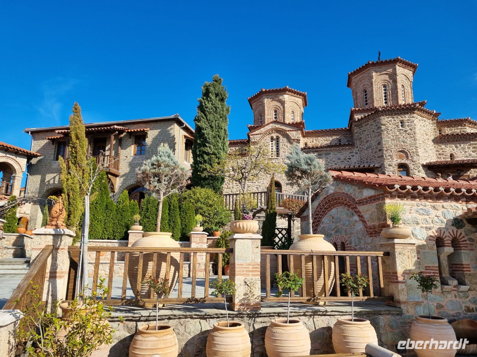 Meteora-Felsen - Kloster Varlaam