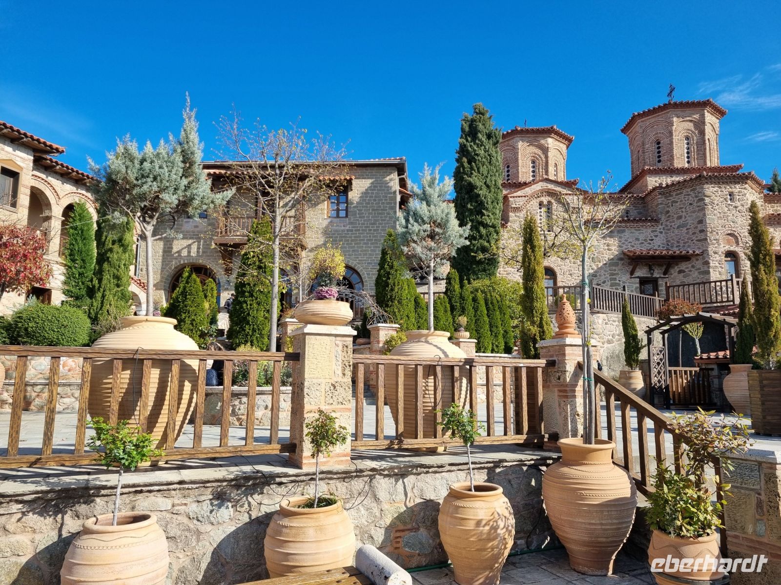 Meteora-Felsen - Kloster Varlaam
