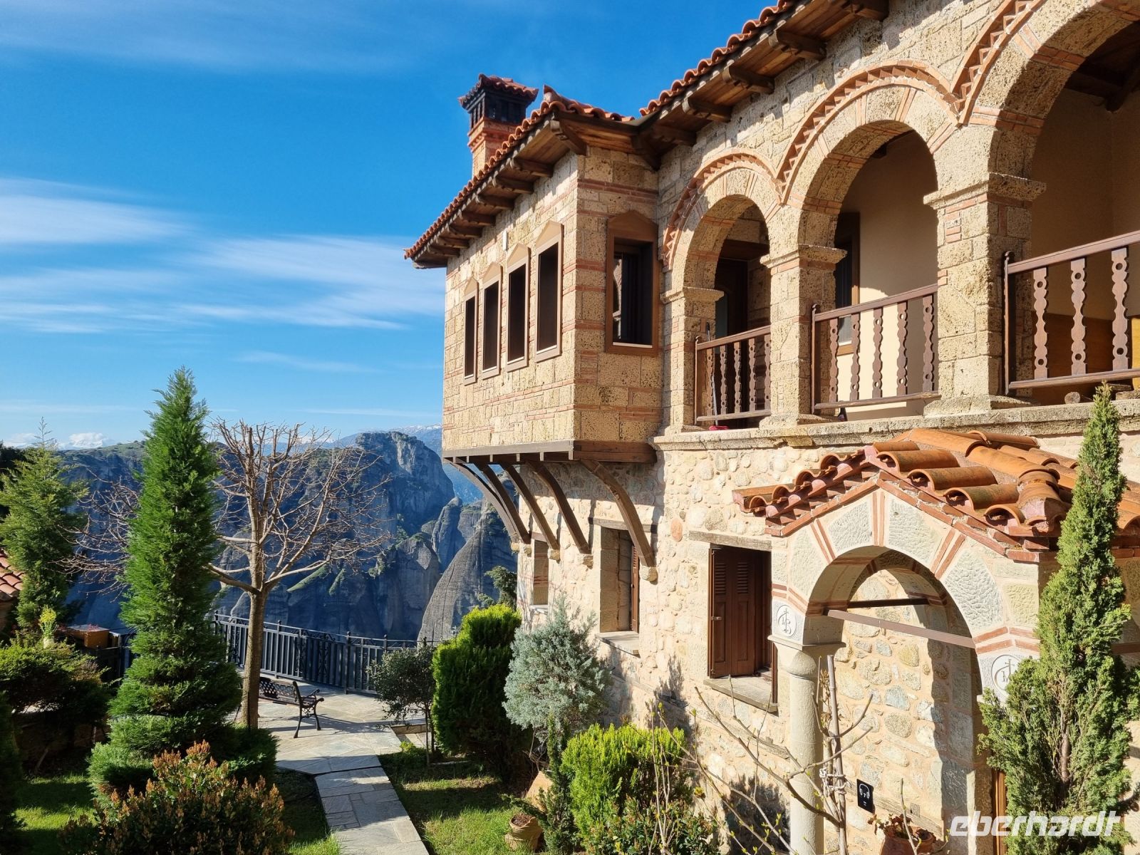 Meteora-Felsen - Kloster Varlaam
