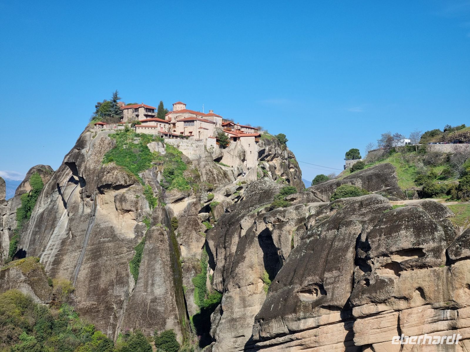Meteora-Felsen - Kloster Megálo Metéoro