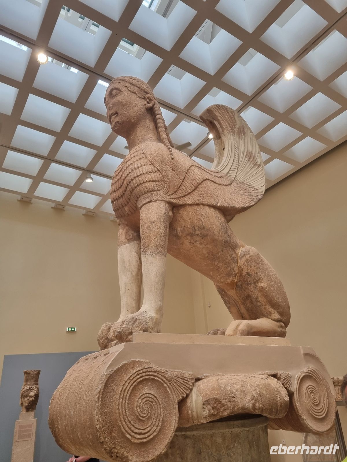 Delphi - Archäologisches Museum (Sphinx der Naxier)