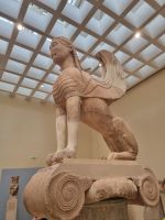 Delphi - Archäologisches Museum (Sphinx der Naxier)