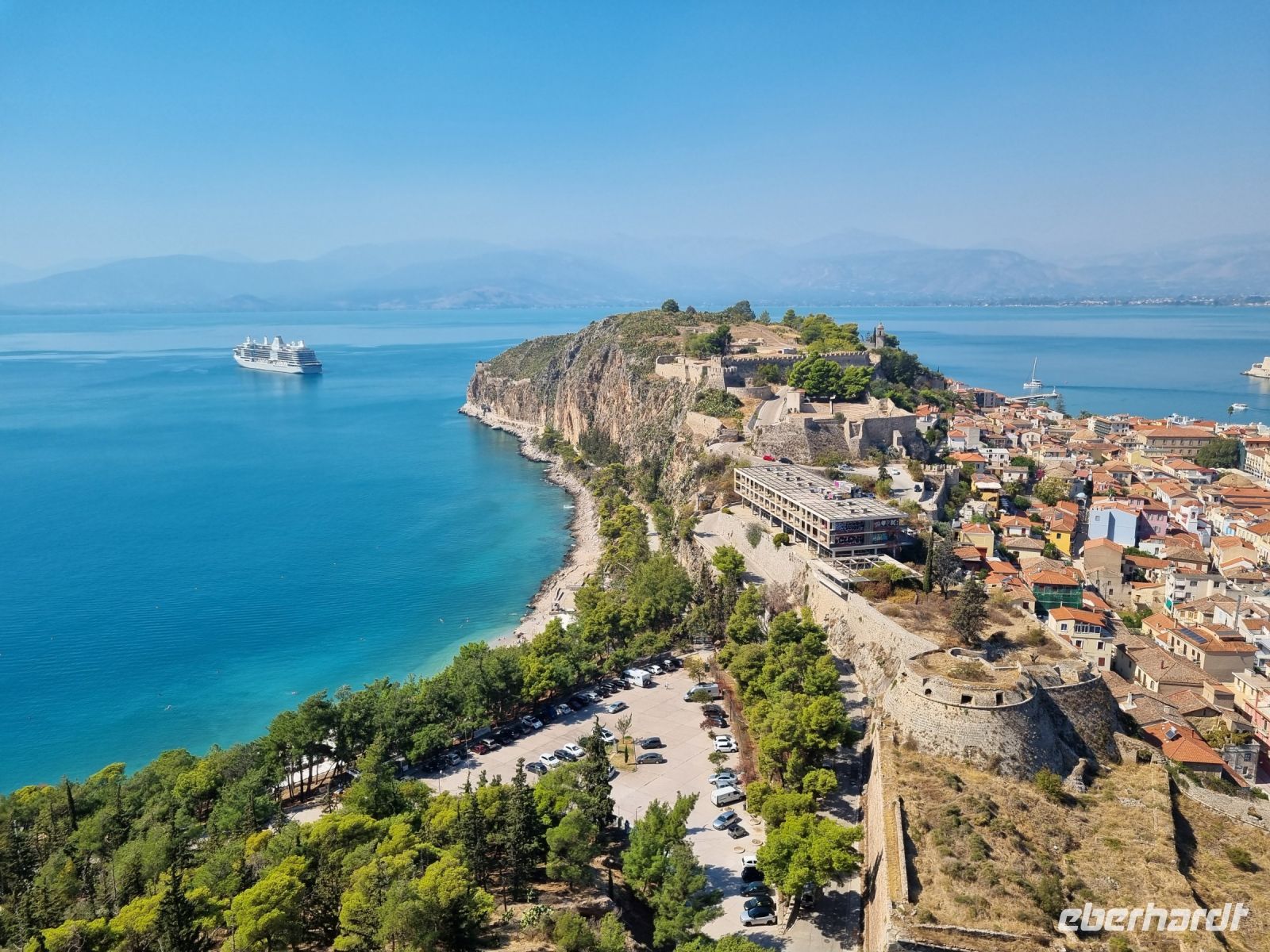 Nafplio (Nauplia) - Ausblick von der Festung Palamidi  