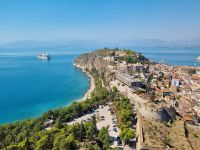 Nafplio (Nauplia) - Ausblick von der Festung Palamidi  