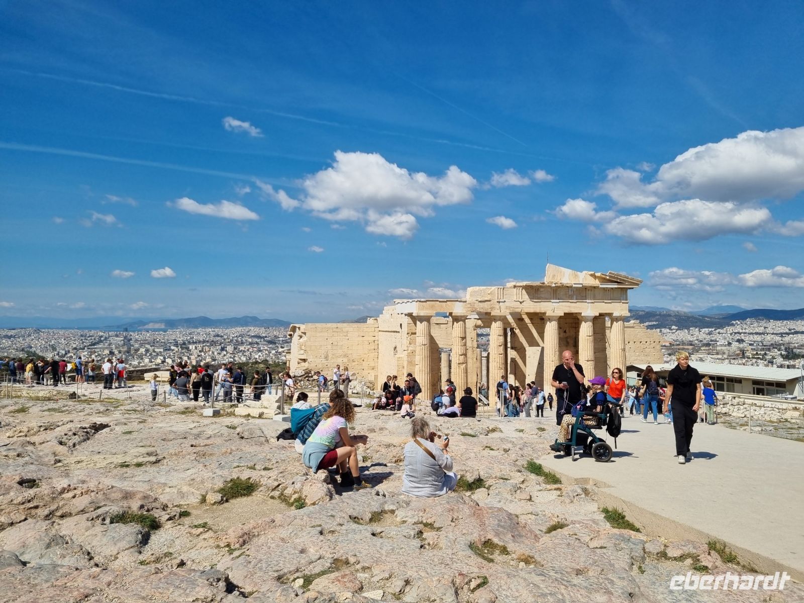 Athen - Akropolis (Propyläen)