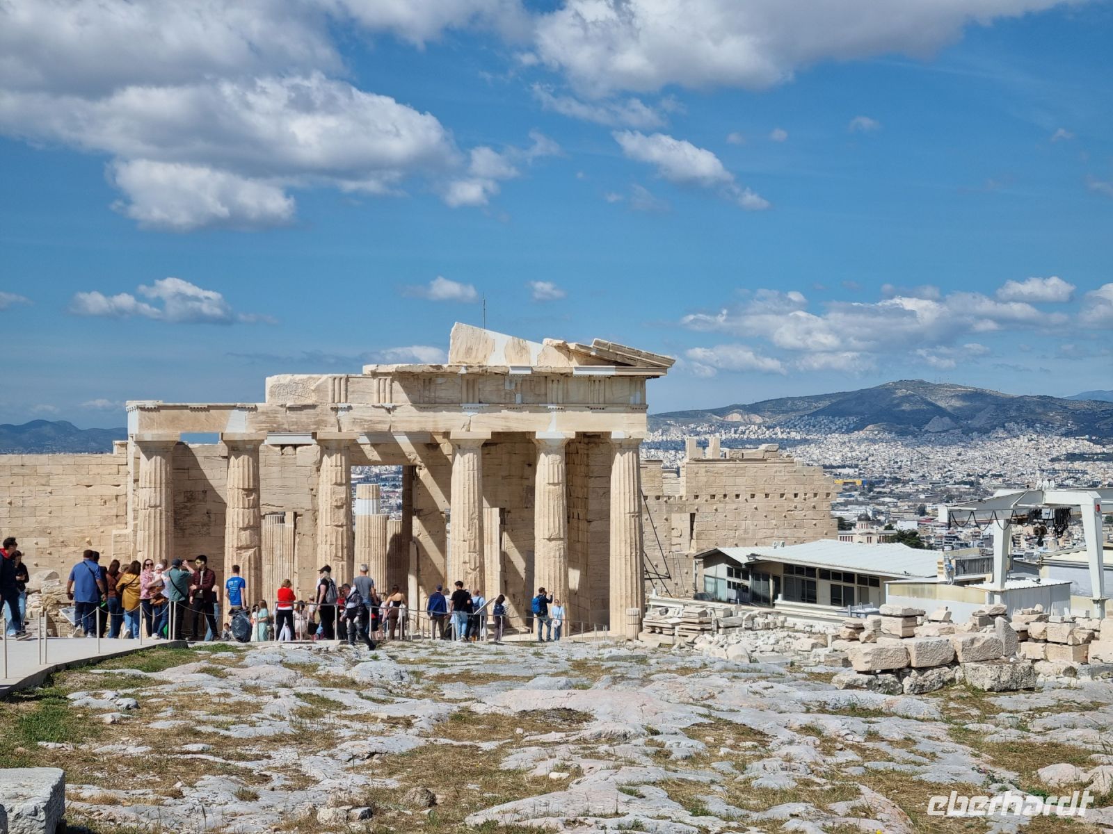 Athen - Akropolis (Propyläen)