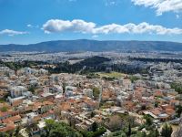 Athen - Ausblick von der Akropolis...