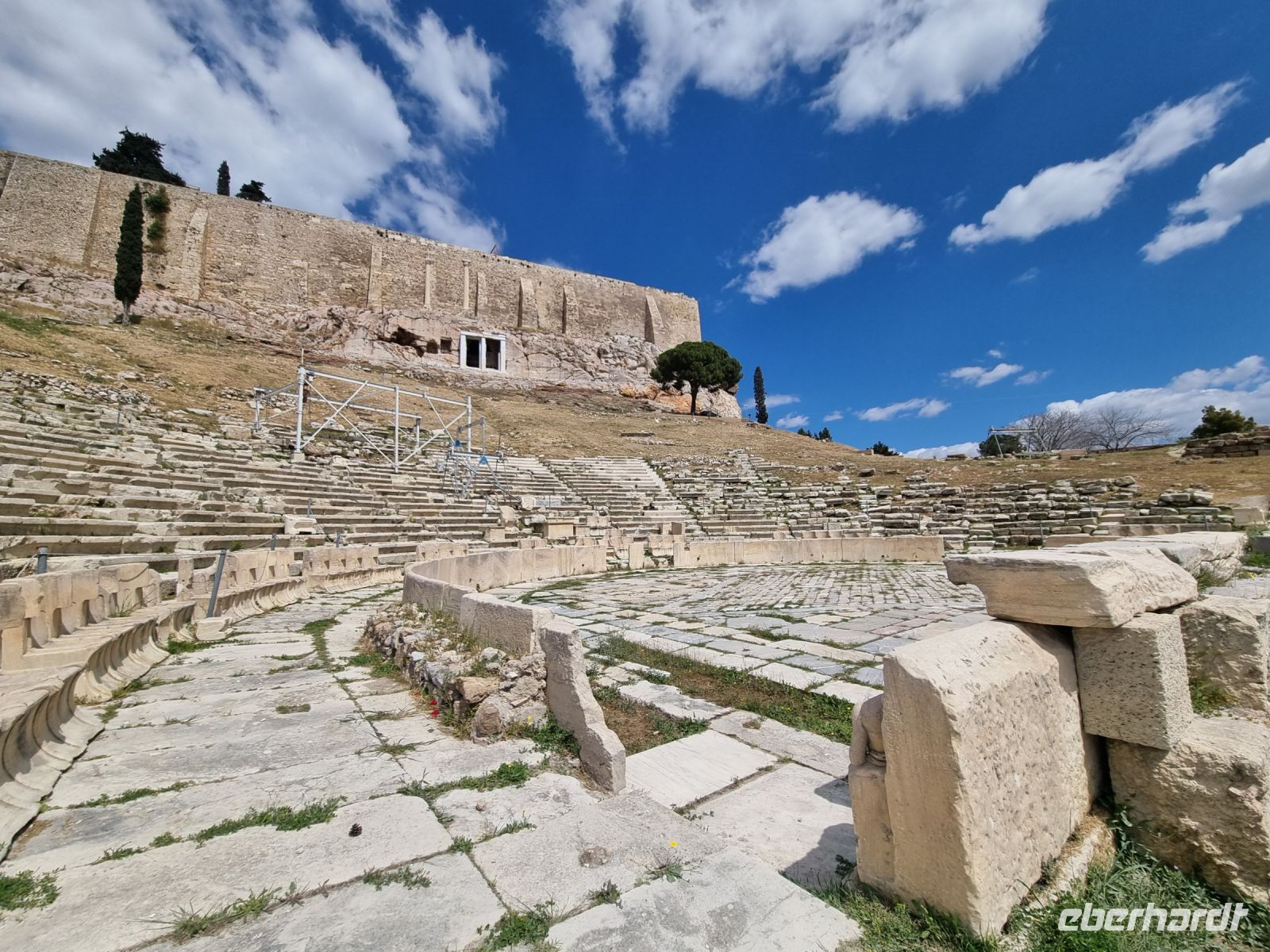 Athen - Theater des Dionysos am Fuße der Akropolis 