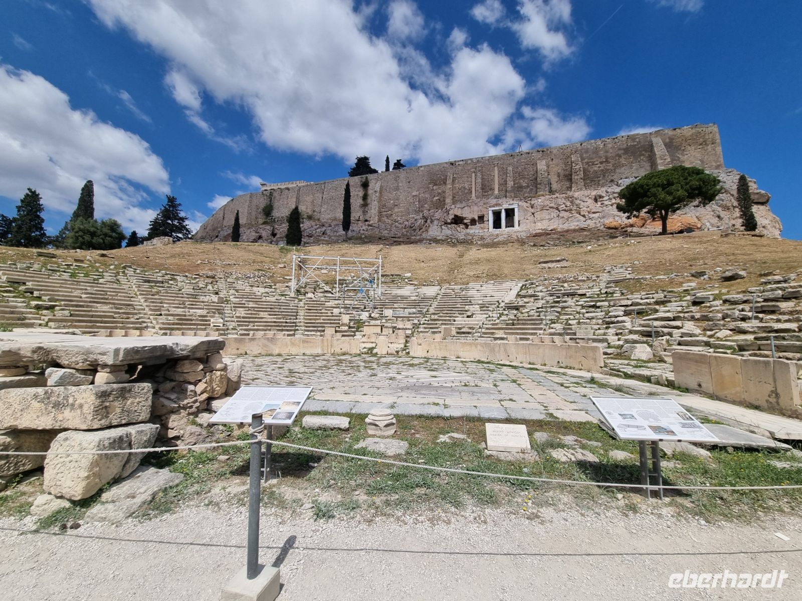Athen - Theater des Dionysos am Fuße der Akropolis 