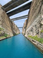 Schifffahrt durch den Kanal von Korinth 