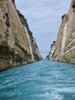 Schifffahrt durch den Kanal von Korinth 