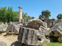 Olympia - Säule des Zeus-Tempels