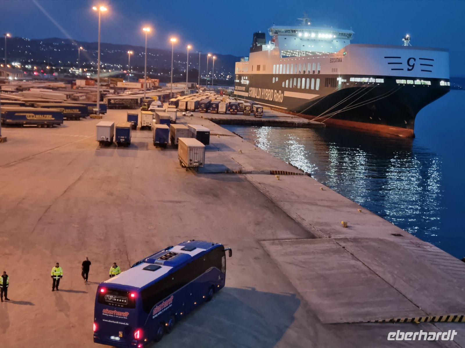Abschied von Griechenland in Patras