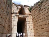 Grabstätte Mykene Griechenland Archäologischer Park