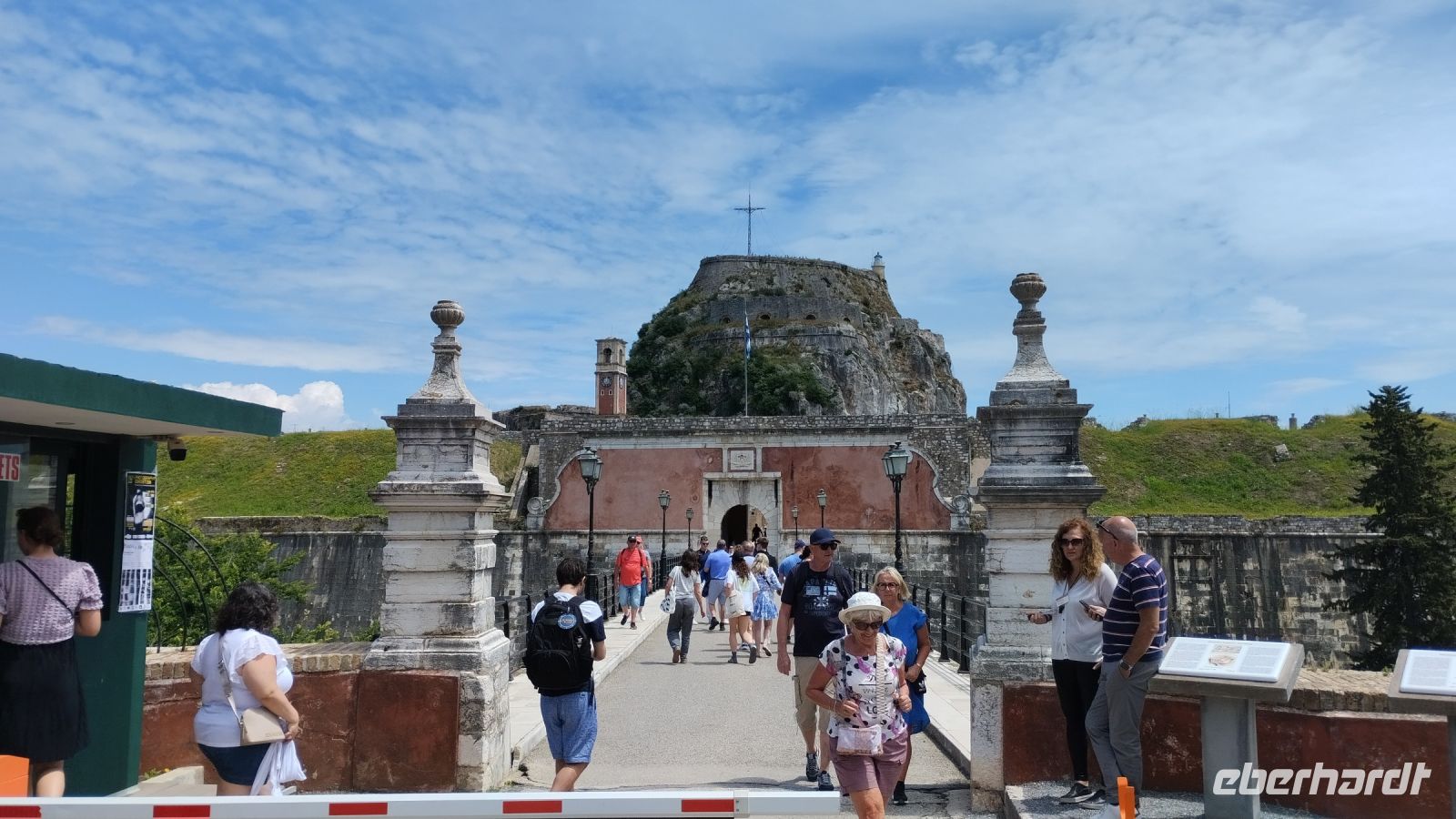 die venezianische Festung in Korfu-Stadt