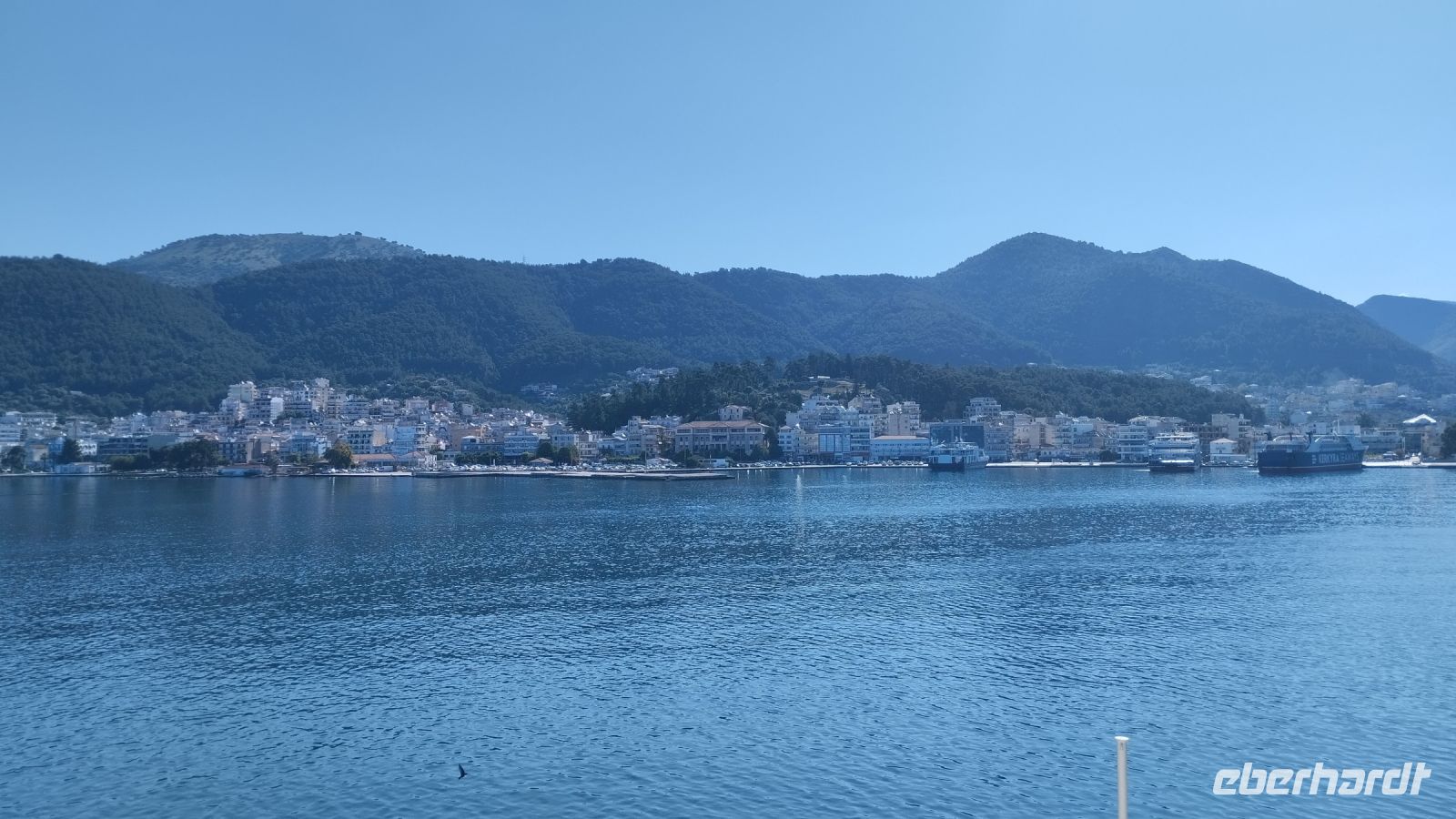 Wir verlassen die Insel Korfu