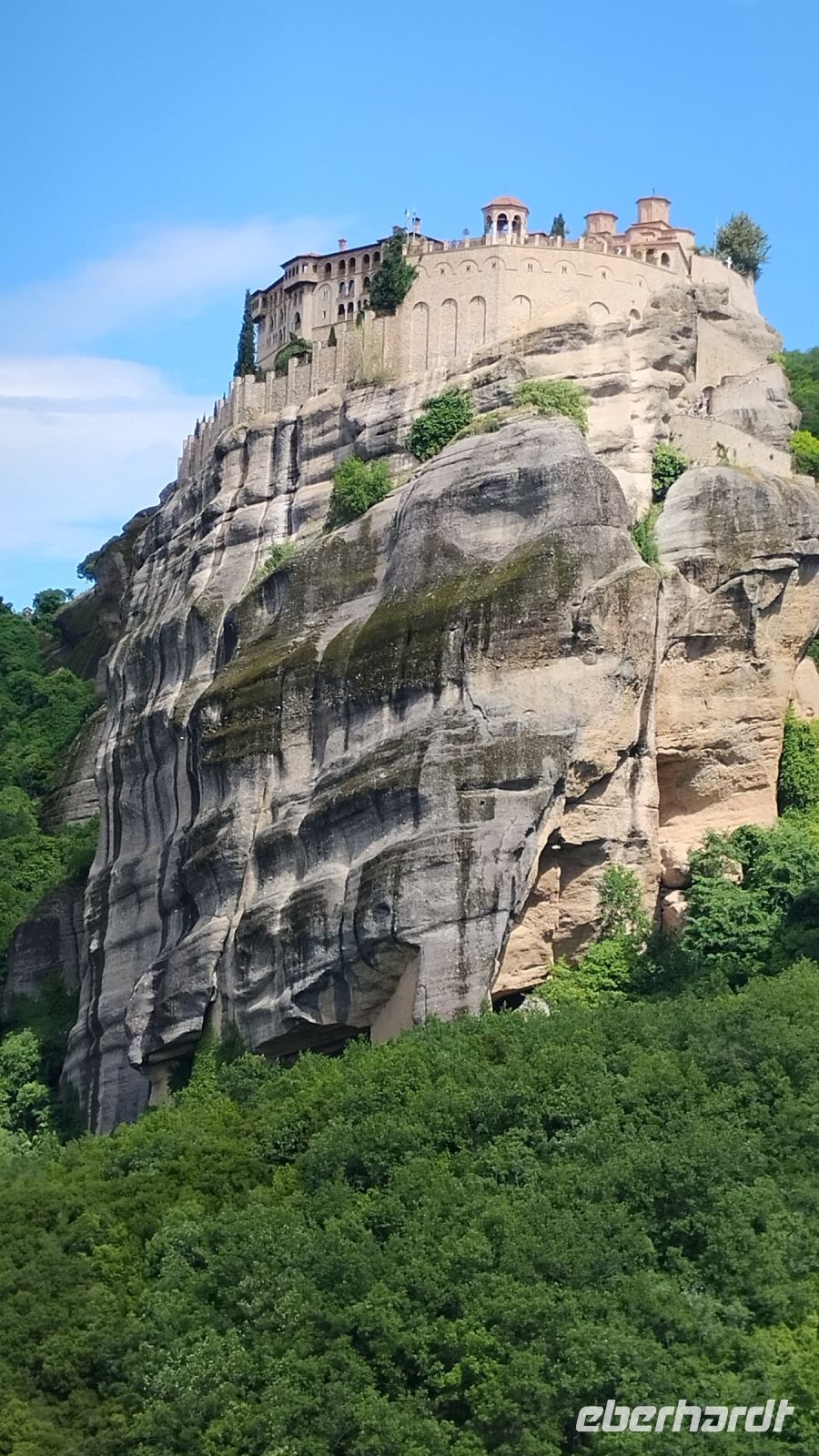 das grösste Kloster in Meteora
