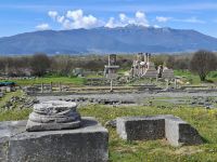 Archäologische Zone in Philippi (Blick auf Agora bzw. Forum) &ndash; &copy; Katrin Deutschbein (Eberhardt TRAVEL)