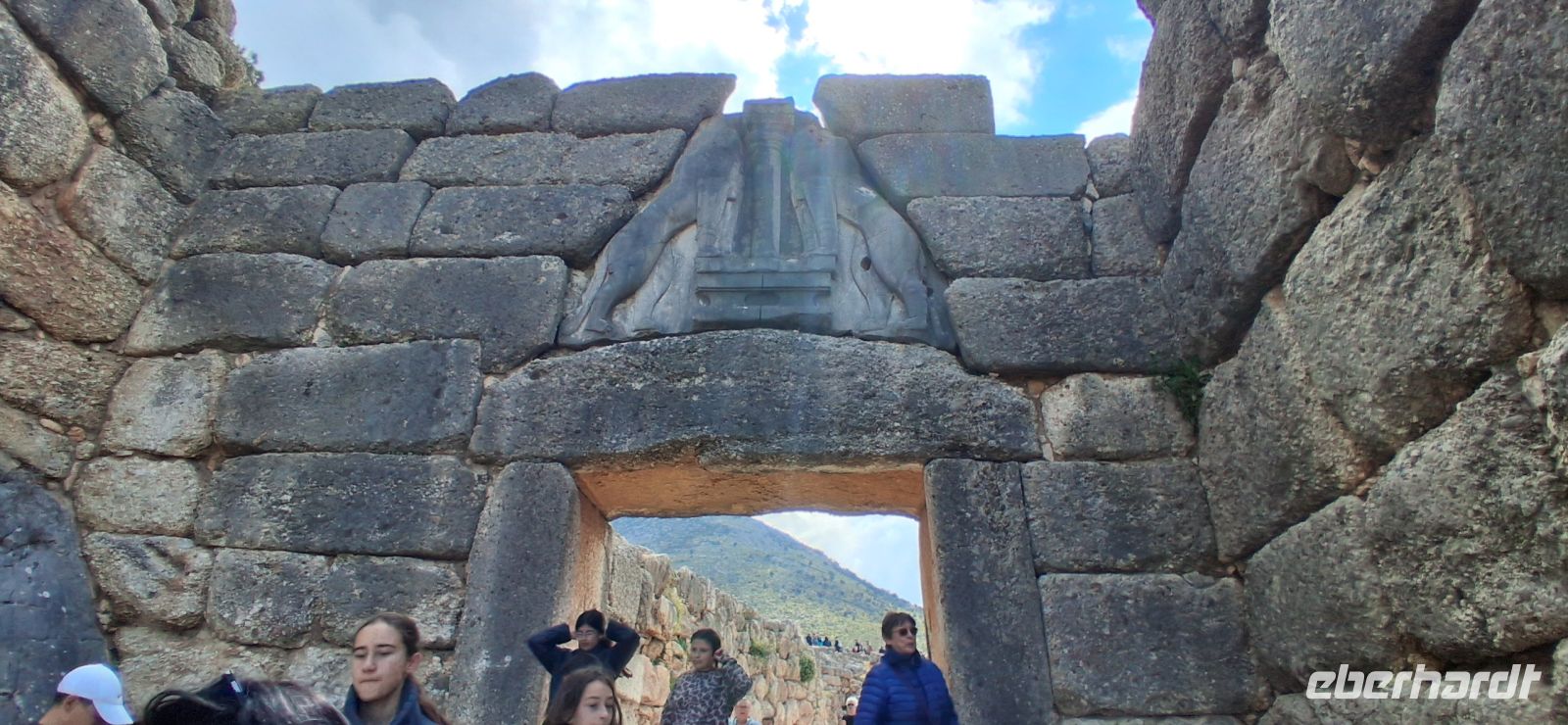 Löwentor in Mykene,Vorderseite &ndash; &copy;  (Eberhardt TRAVEL)
