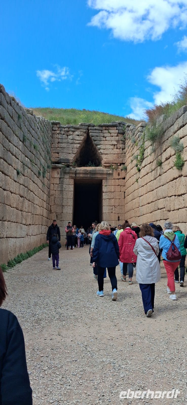 Schatzhaus des Atreus Eingang &ndash; &copy;  (Eberhardt TRAVEL)