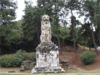 Der steinerne Löwe von Amphipolis