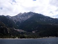 Der hl. Berg Athos zeigt sich in seiner ganzen Pracht