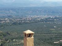 Blick von Mistras auf Sparta