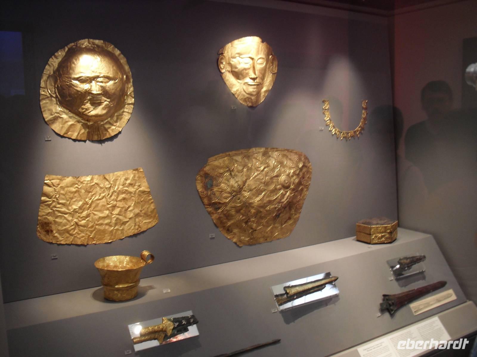 Gold aus Mykene im Nationalmuseum