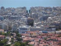 Blick auf die Rotunde in Thessaloniki