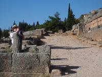 An Delphis heiliger Strasse