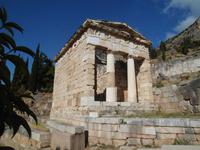 Schatzhaus der Athener in Delphi