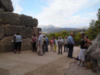 Vor dem Löwentor in Mykene