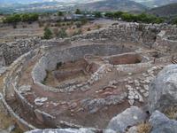 Gräberrund A in Mykene